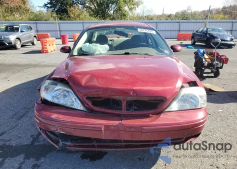 2003 Mercury Sable Gs from USA, damaged, VIN 1MEFM50U83A632367